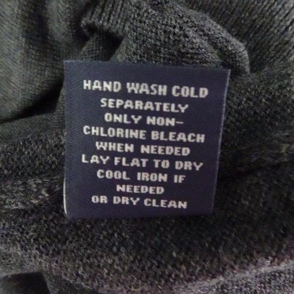 Hart Schaffner Marx V-Neck Sweater - Dark Gray - Picture 7 of 7